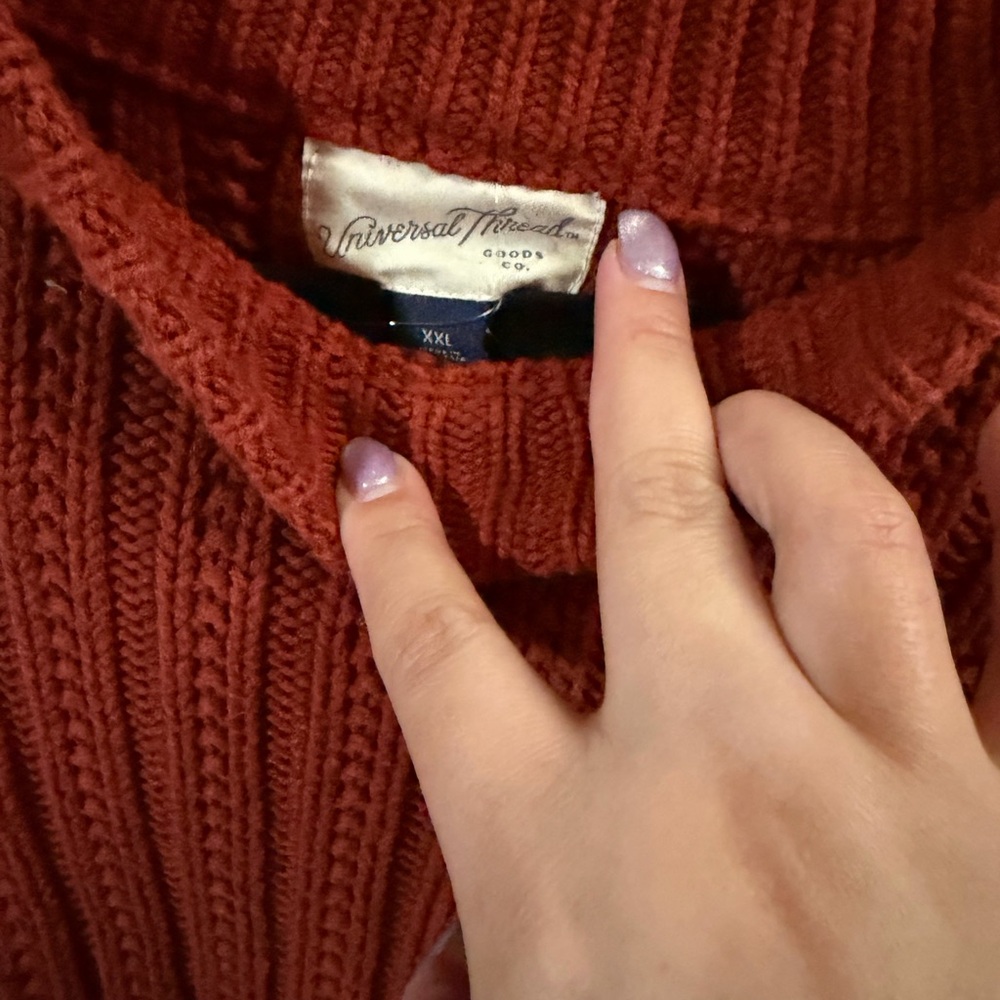 ❣️❄️Universal Thread Ribbed Knit Sweater - Thick - Picture 4 of 5